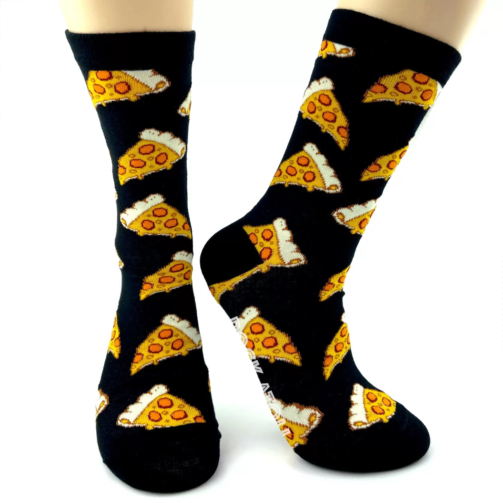 Cheesy Pizza Socks