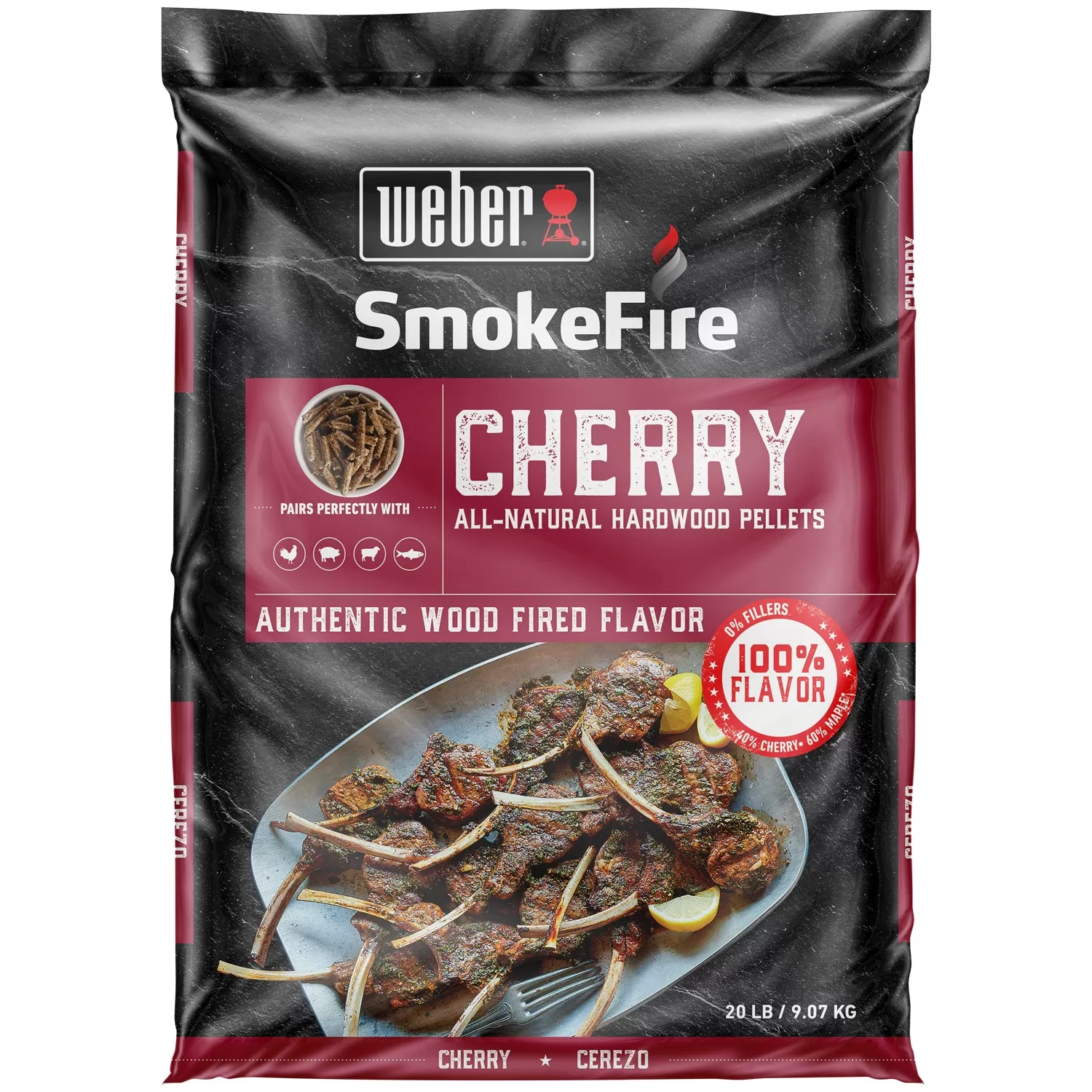 Cherry All-Natural Hardwood Pellets