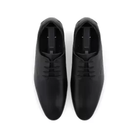 Classic Leather Derbys-Black