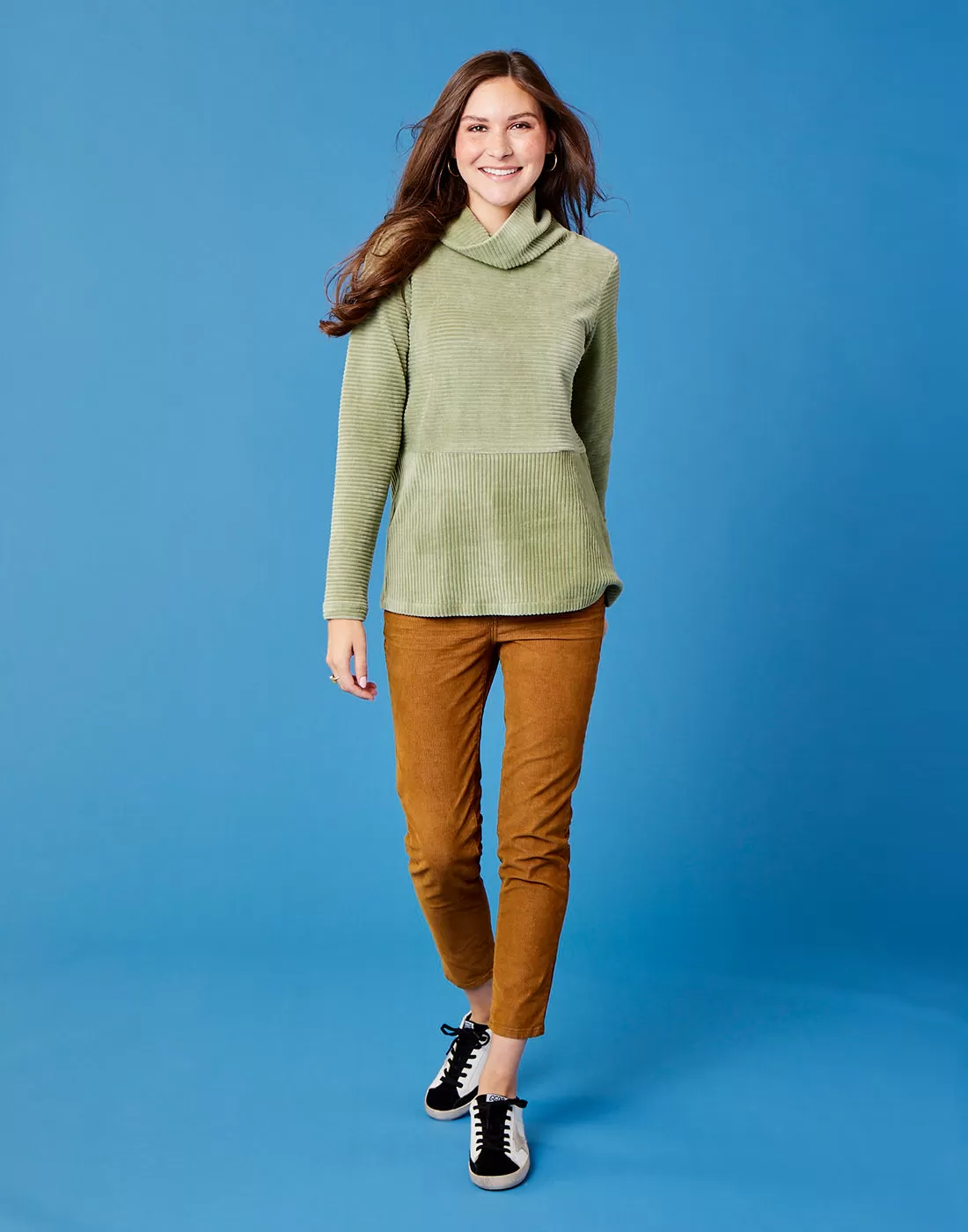 Collette Tunic: Olive - FINAL SALE