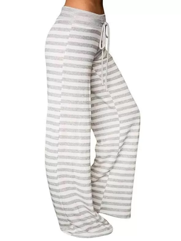 Comfortable Striped Women Pants