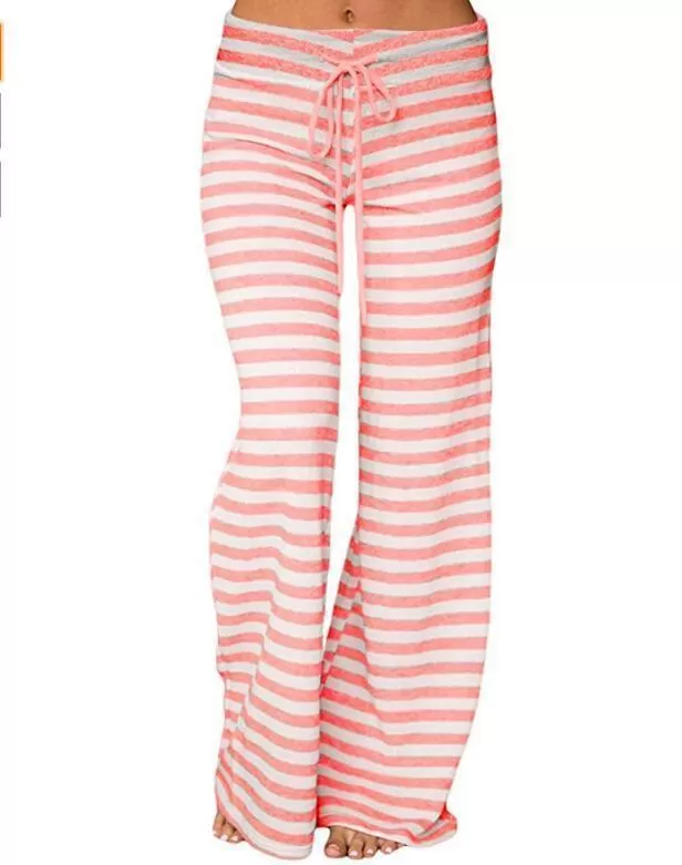 Comfortable Striped Women Pants