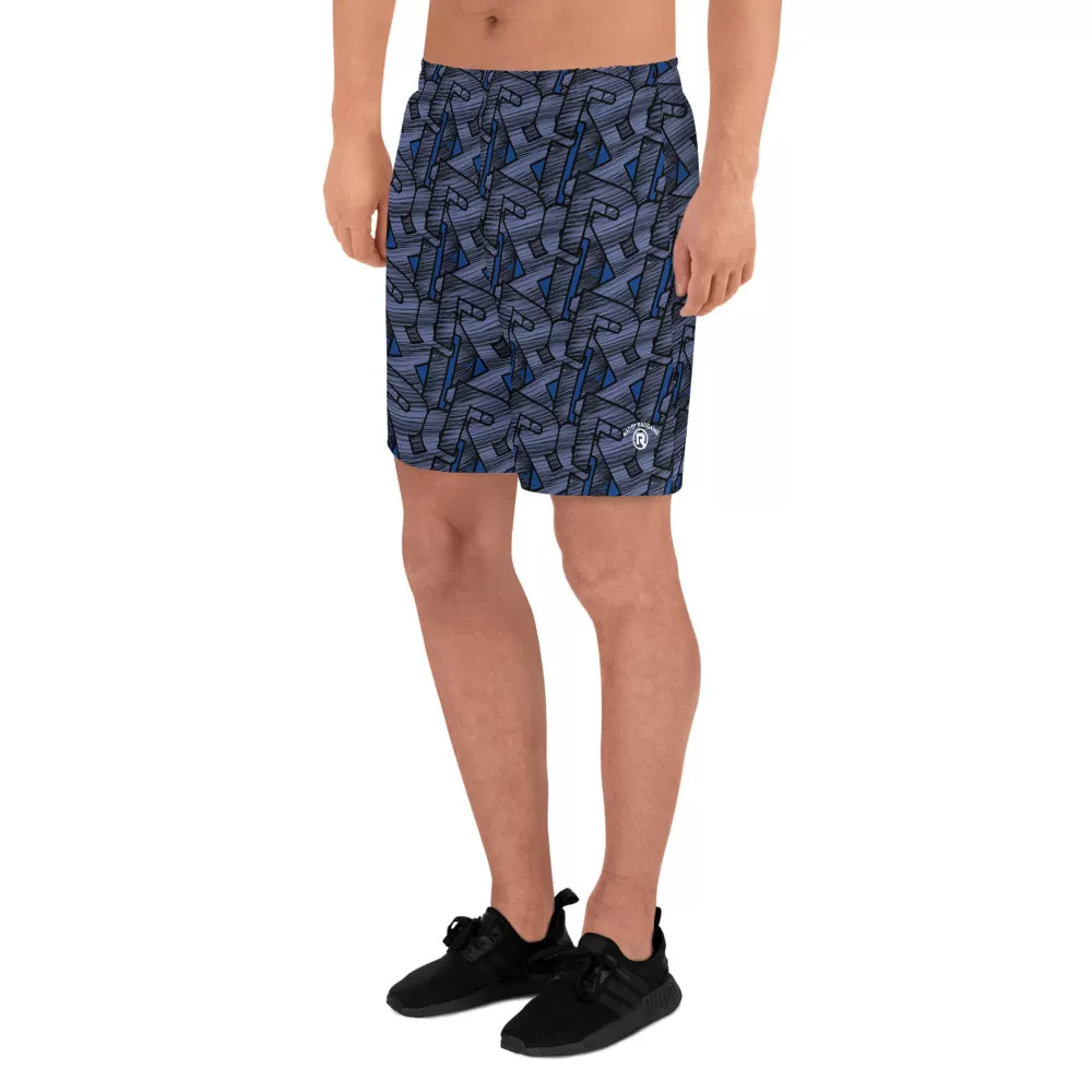 CONTRAST MONOGRAM SPORT SHORTS