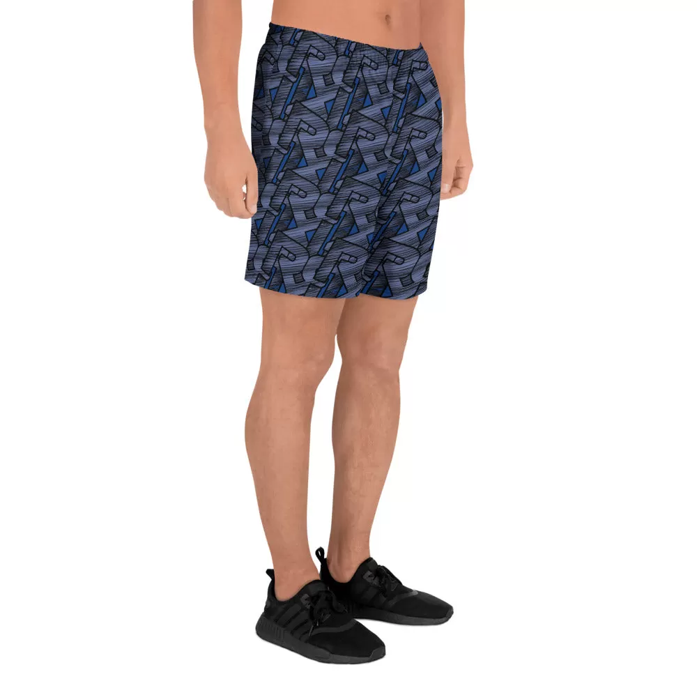 CONTRAST MONOGRAM SPORT SHORTS