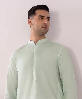 Cotton Jacquard Kurta