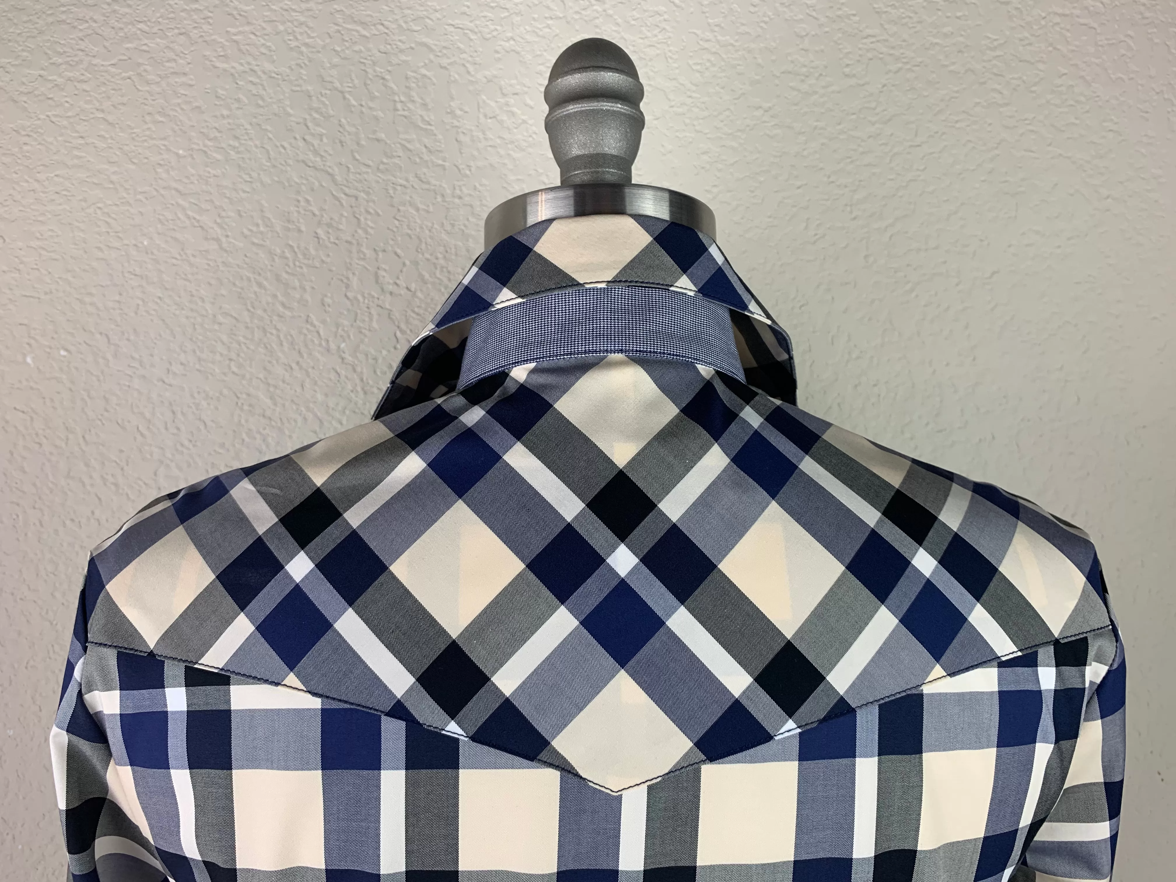 CR Tradition Navy and Beige Plaid - FINAL SALE