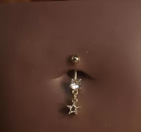 Cute Star Body Jewelry Belly Button