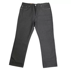 Denim Straight Fit Jeans - Grey