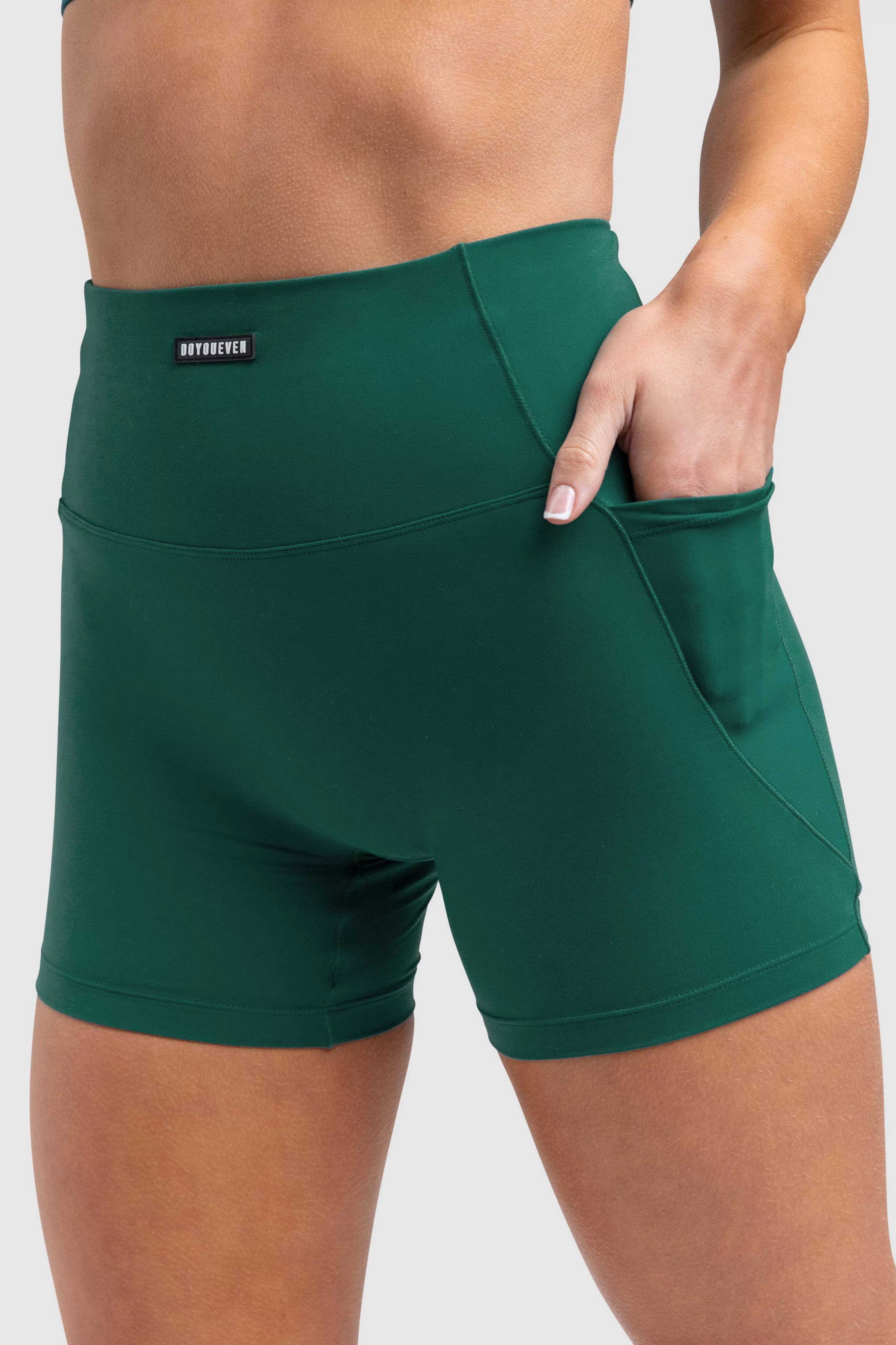 Desire Shorts - Emerald Green