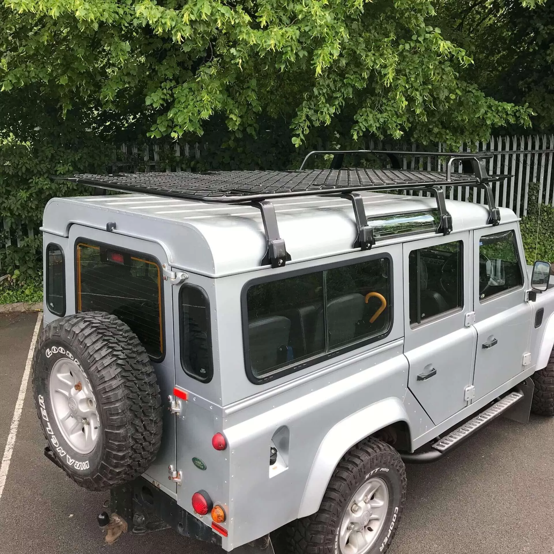 Expedition Aluminium Front Basket Roof Rack for Land Rover Defender 90 1983-2016