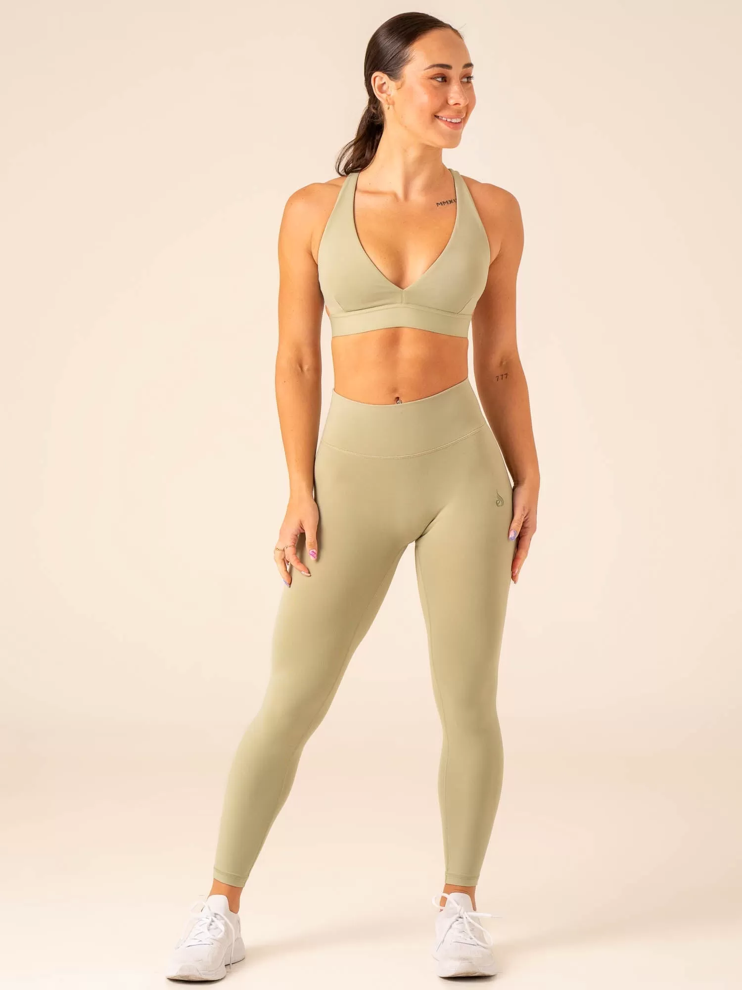 Extreme Scrunch Leggings - Olive