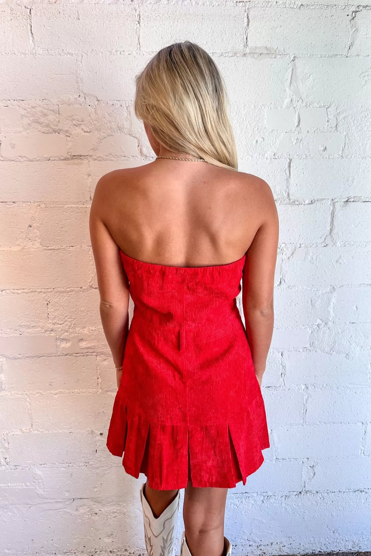 Fall In Love Corduroy Romper