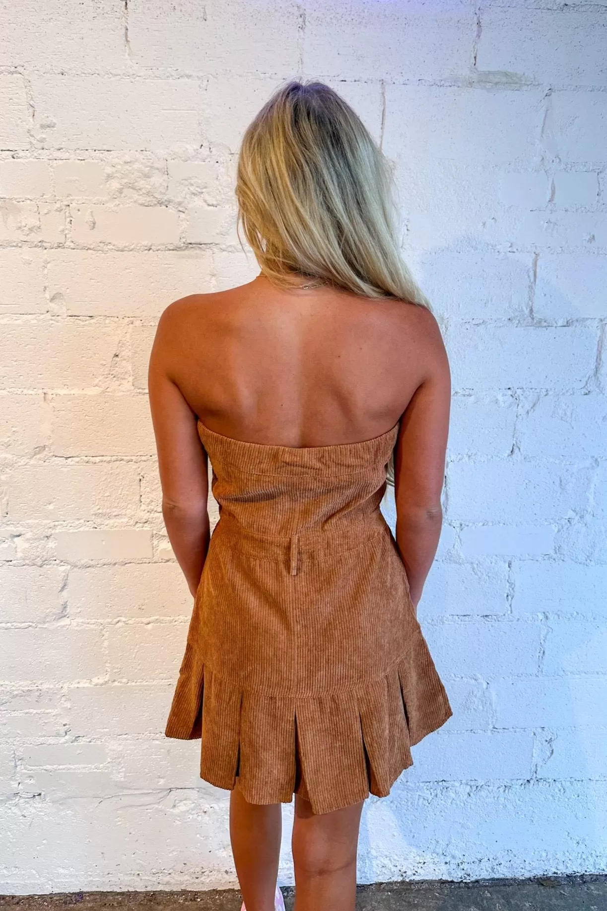 Fall In Love Corduroy Romper