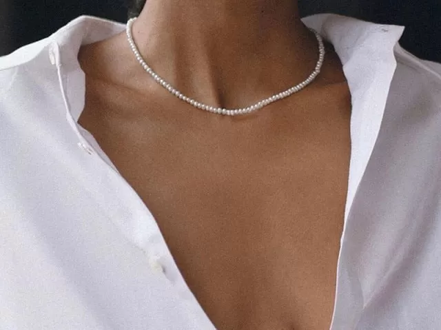 Fashion Long Boho Multilayered Pearl Pendant Necklace