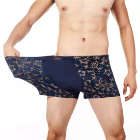 Fashion Underwear Men Boxers Underpants Sexy Print Man'S Pants