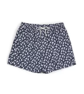 Fedeli Seal Swimming Trunks: Navy