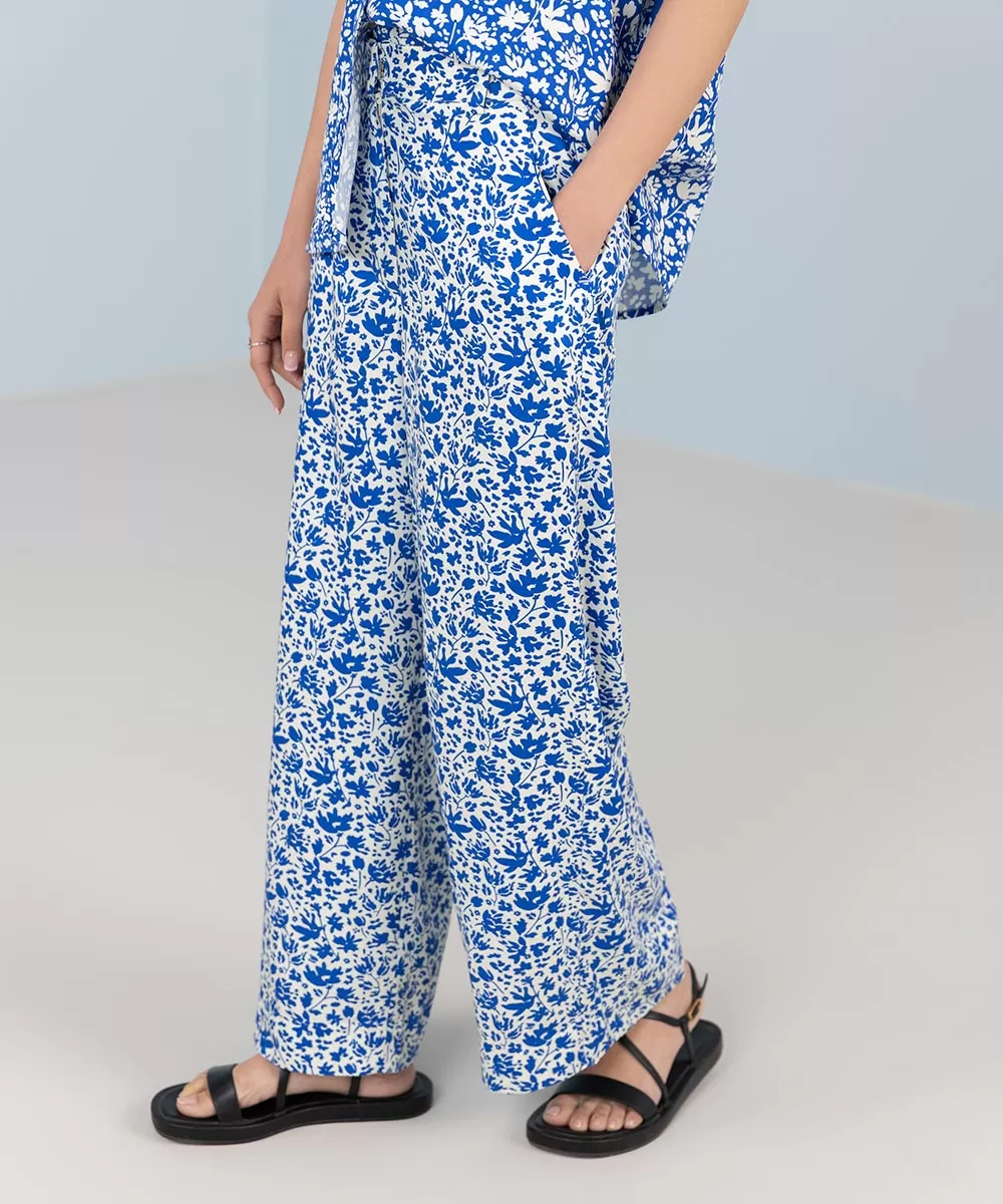 Floral Printed Culottes