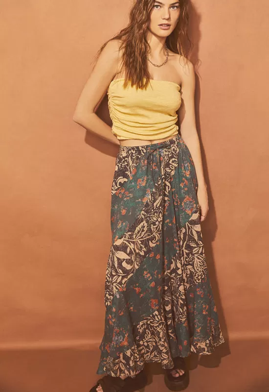 Free People - Jackie Maxi Skirt Charcoal