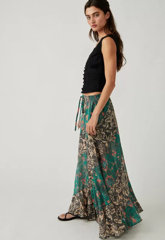 Free People - Jackie Maxi Skirt Charcoal