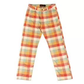 French Chino, Herringbone Twill, Checked