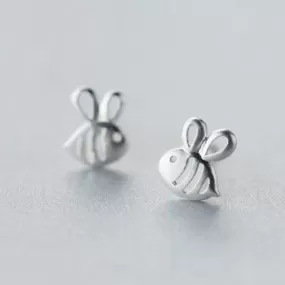 Fresh Accessories - Bees Sterling Silver Stud Earrings