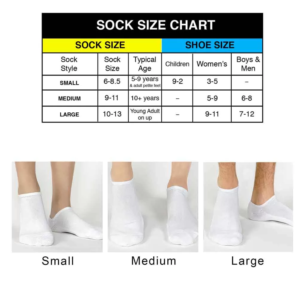 Funny No Show Sandal Socks for Men