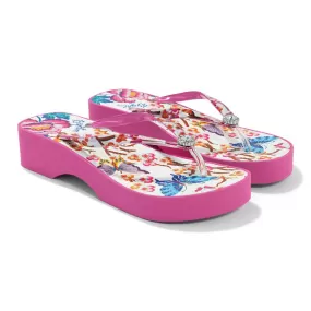 Geisha Platform Flip Flops