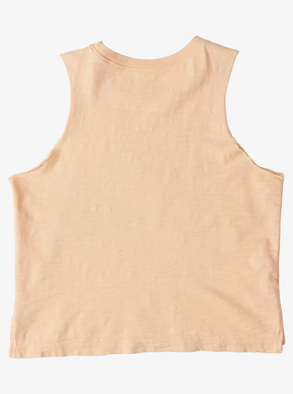 Girls 4-16 Colorful Summer Muscle Tank T-Shirt - Peach Parfait