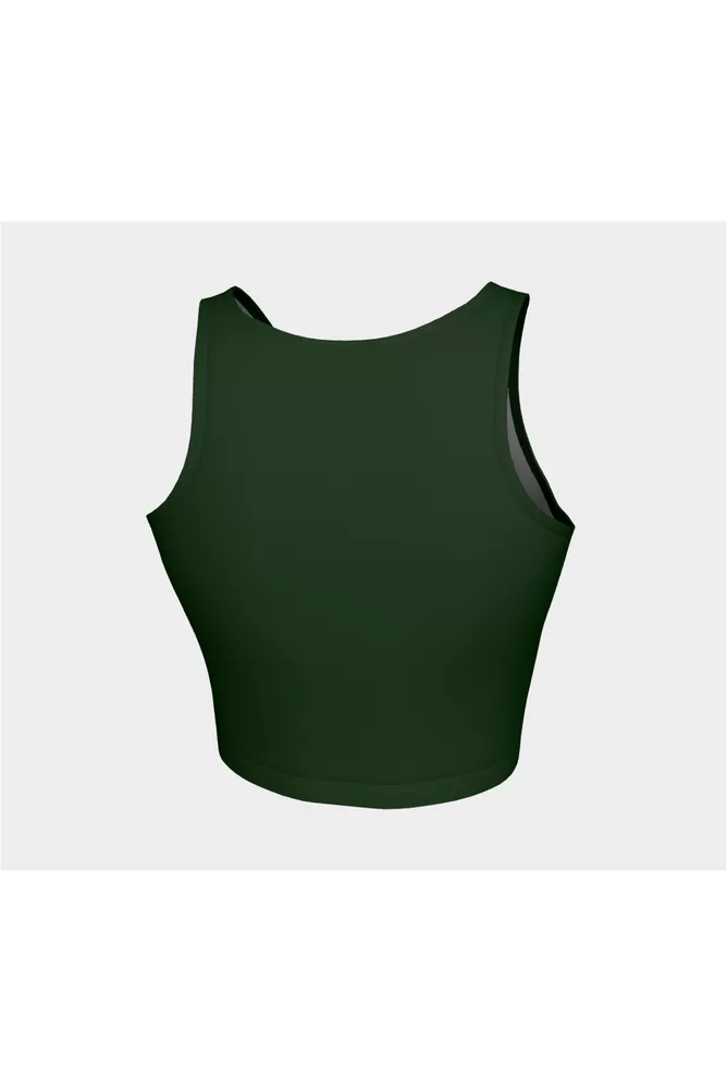 Go Solid Green Athletic Top