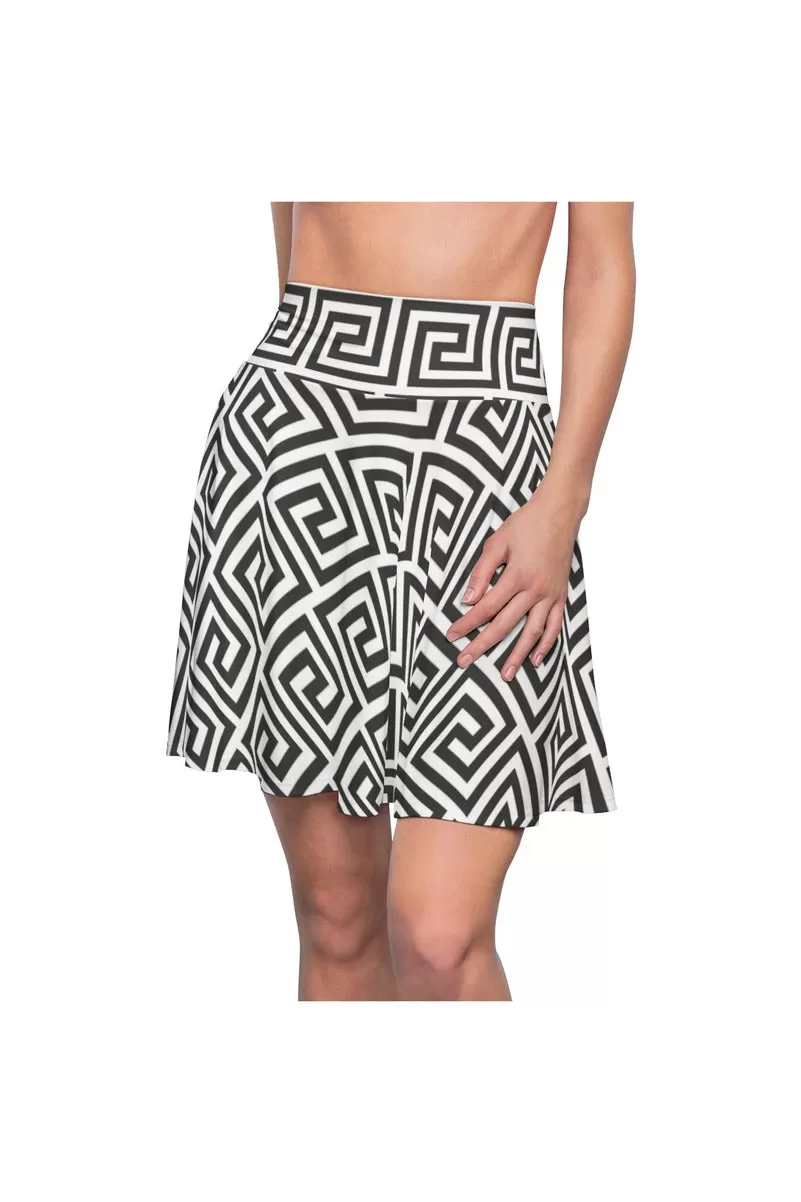 Greek Women's Skater Skirt