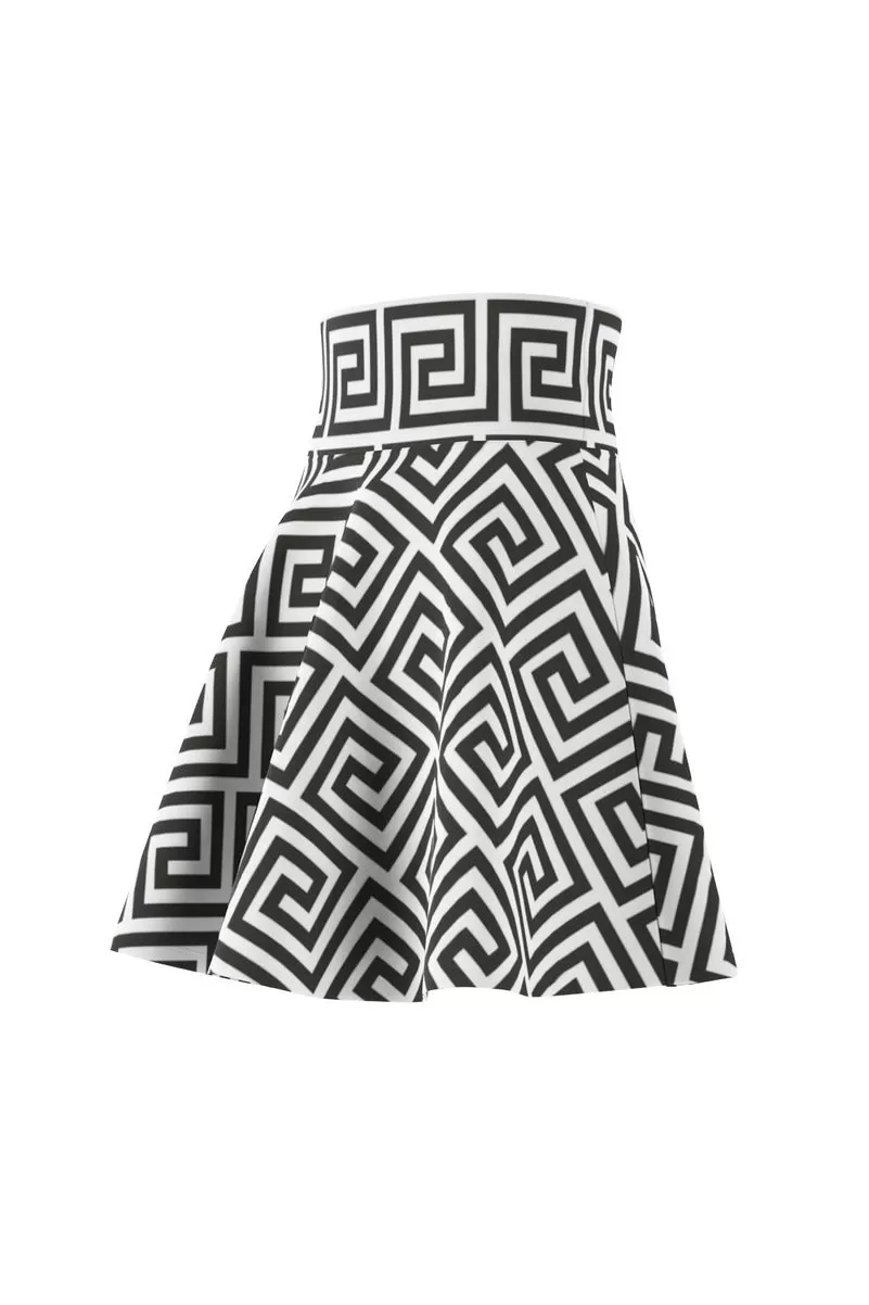 Greek Women's Skater Skirt