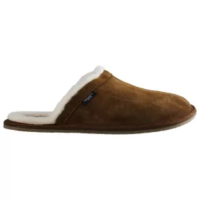 Hackett Stepney Mule Mens Brown Slippers