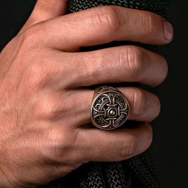 Hail Odin Ring - Bronze or Sterling Silver