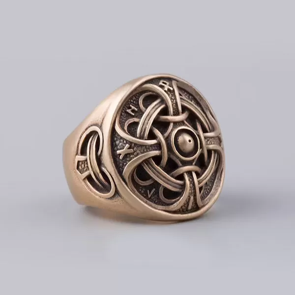 Hail Odin Ring - Bronze or Sterling Silver