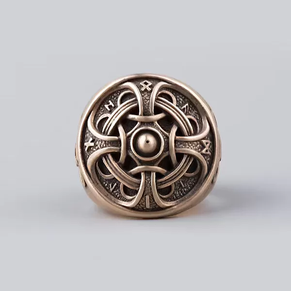 Hail Odin Ring - Bronze or Sterling Silver