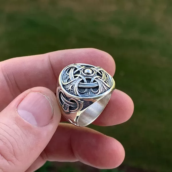 Hail Odin Ring - Bronze or Sterling Silver