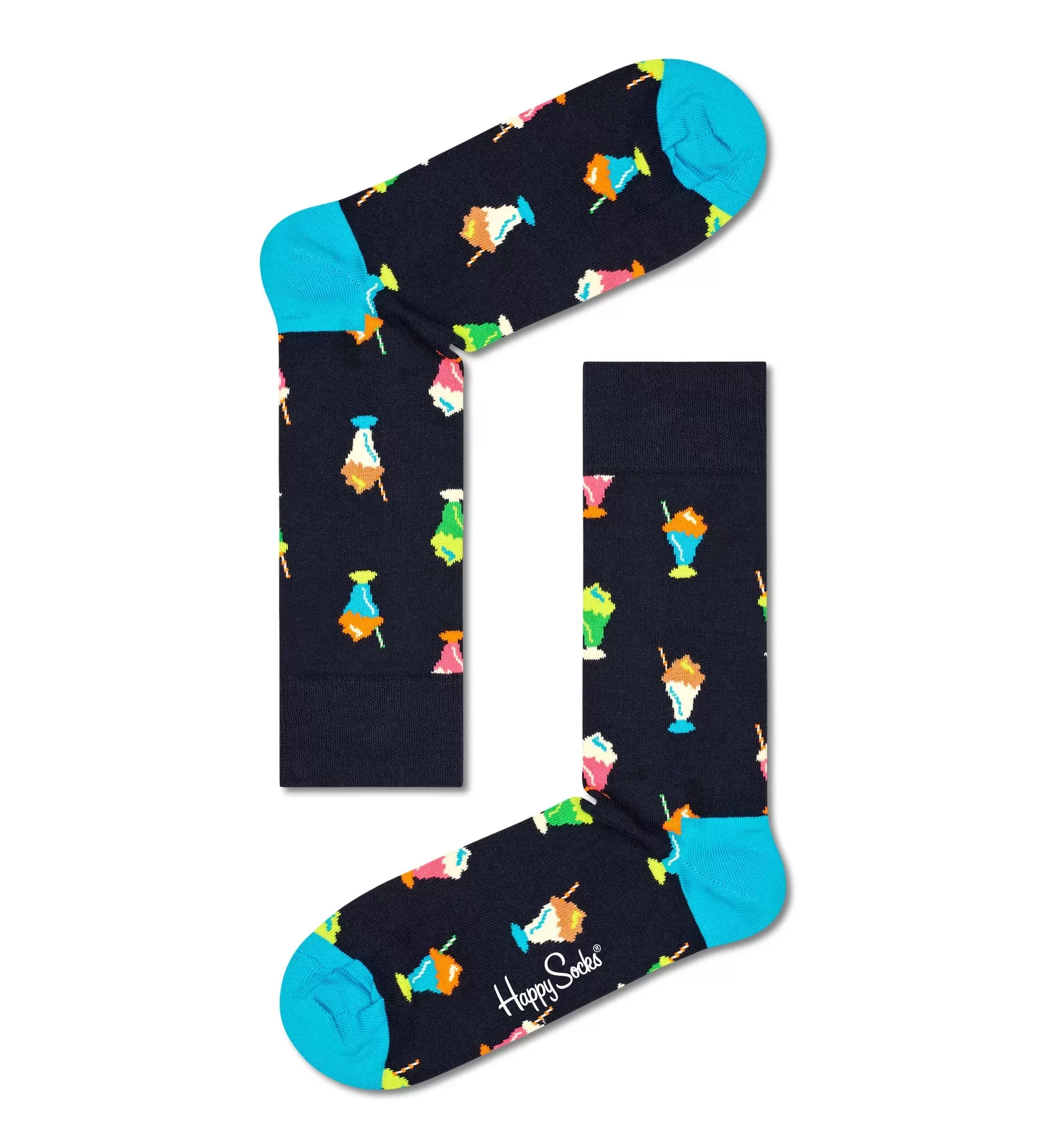 Happy Socks 'At The Dinner' Crew Sock Gift Set (4-Pack)