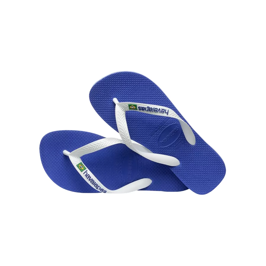 Havaianas men's flip flops Brasil Logo 4110850-2711 blue