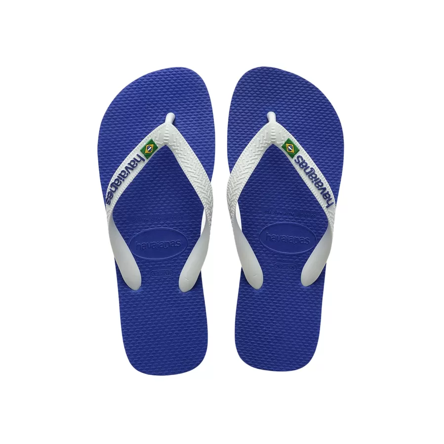 Havaianas men's flip flops Brasil Logo 4110850-2711 blue