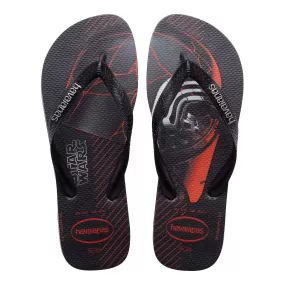 Havaianas Star Wars Mens Black Flip-Flops