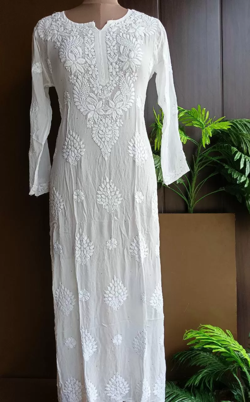 Haya Premium Viscose Luxury Chikankari Kurta