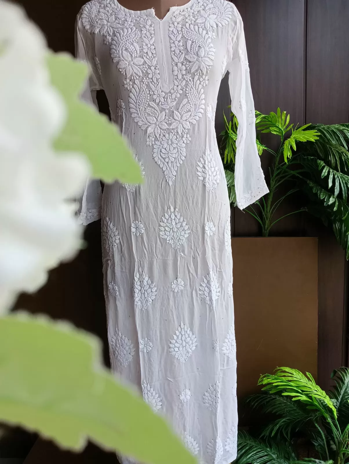 Haya Premium Viscose Luxury Chikankari Kurta