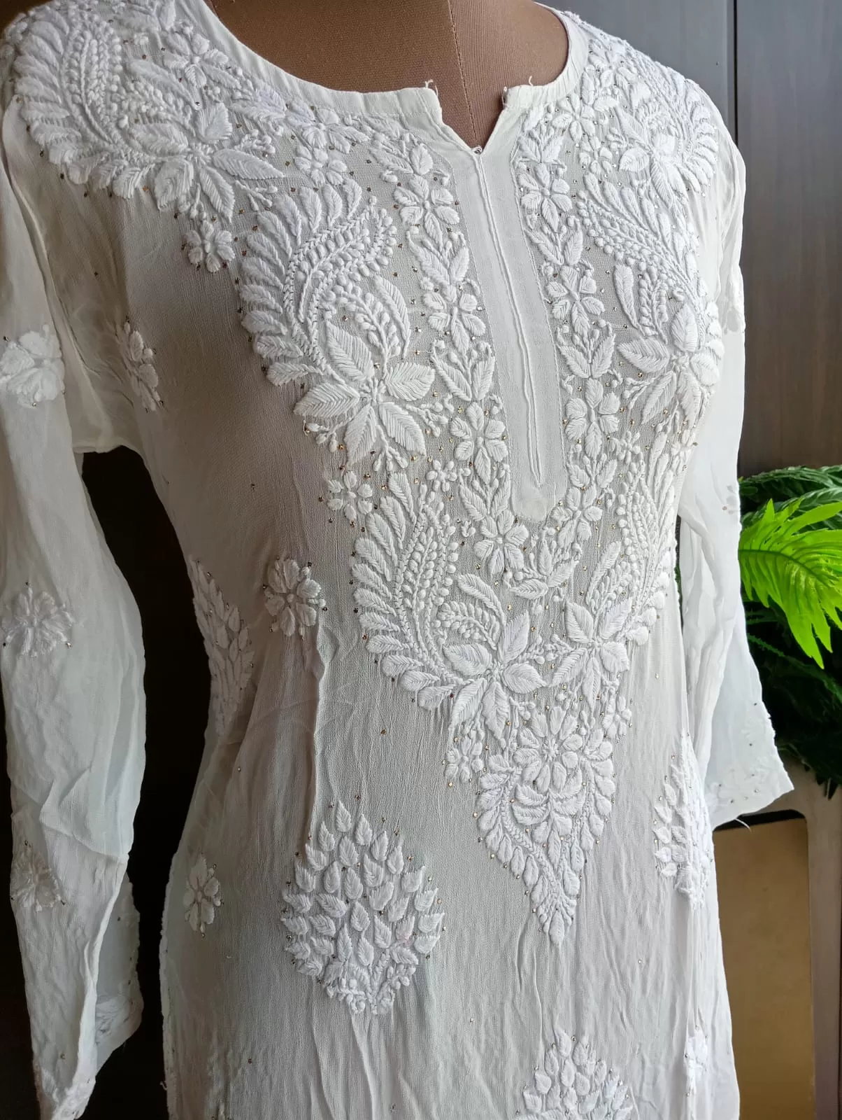 Haya Premium Viscose Luxury Chikankari Kurta