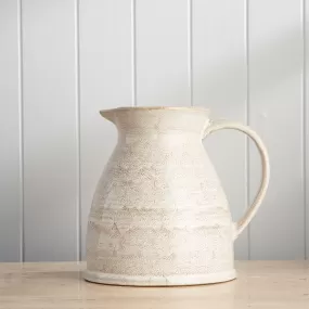 Heirloom Tall Jug - Snow