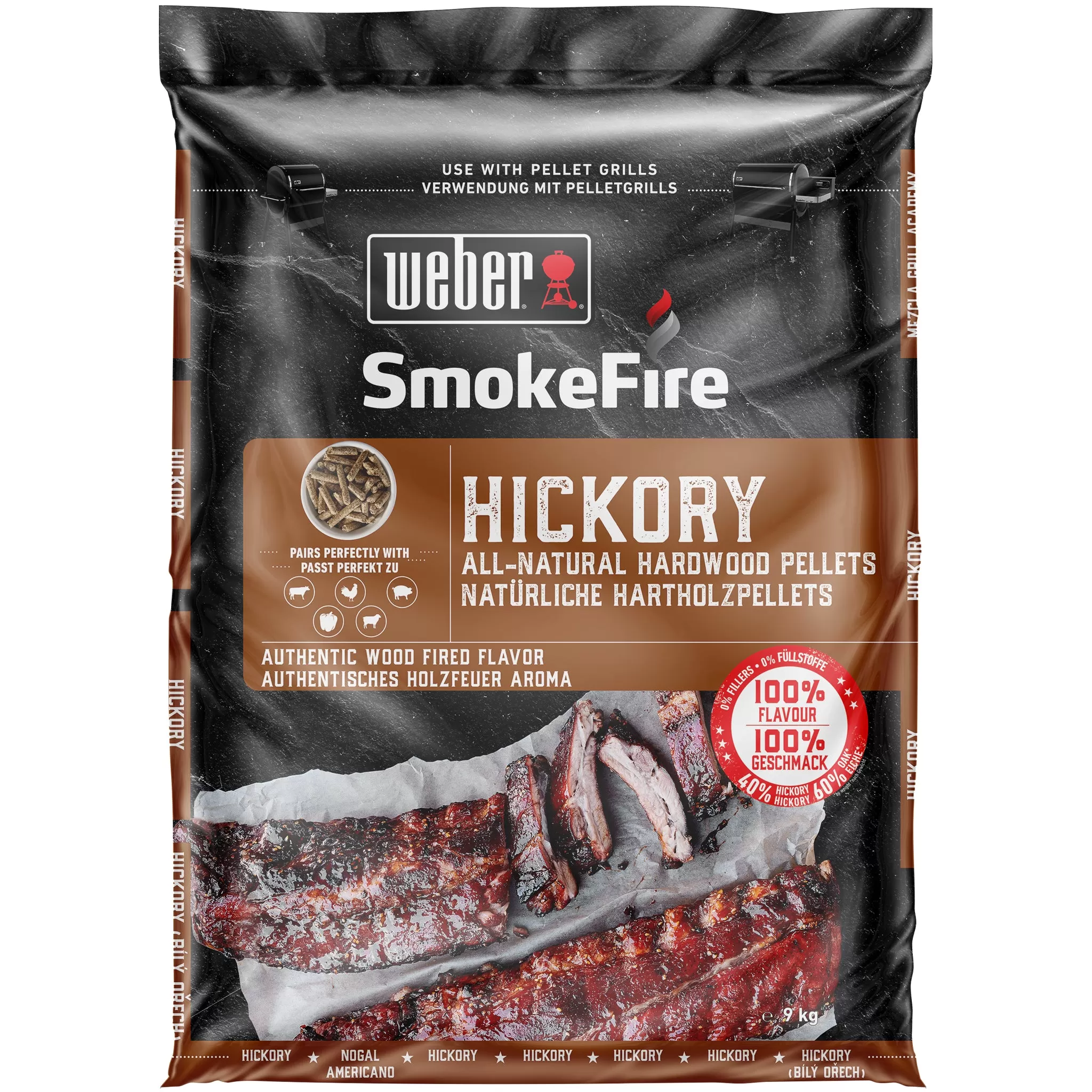 Hickory All-Natural Hardwood Pellets