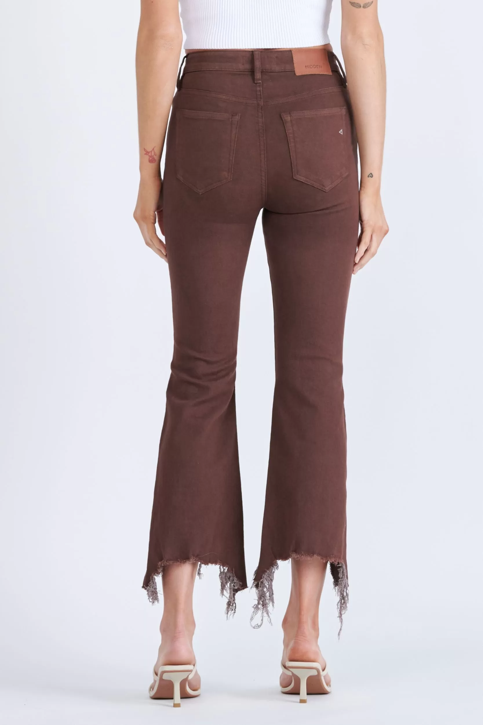 Hidden Happi Chocolate Flare Jeans