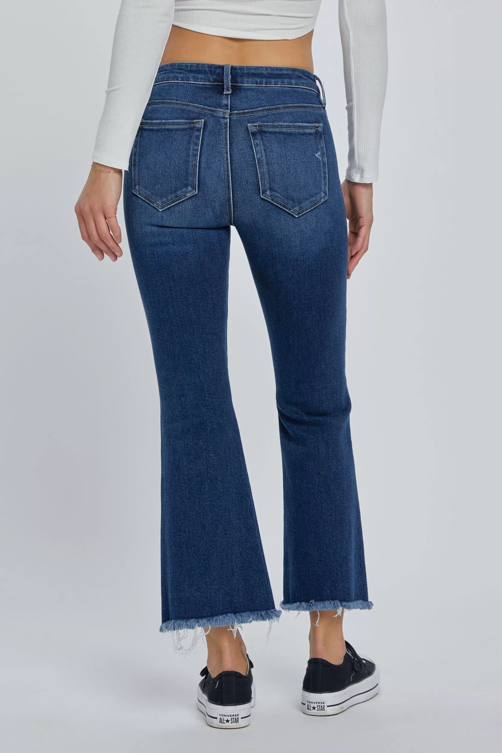 Hidden Happi Cropped Flare Jean