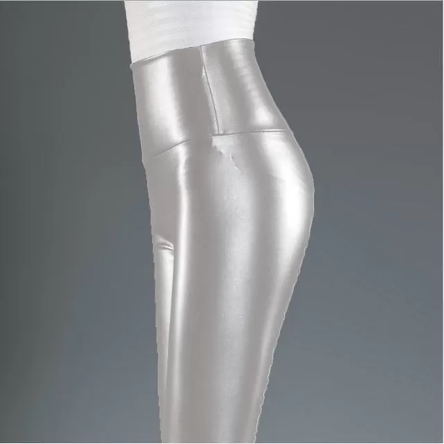 Hotsale Womens PU Leather Pants High Elastic Waist Leggings