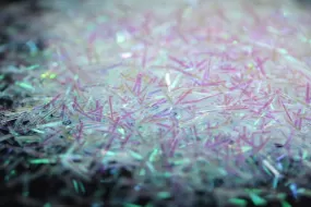 Iridescent Tinsel Glitter used  in Decoupage Art ,Resin art , Jewellery Crafts,Candle Making and Nail Art