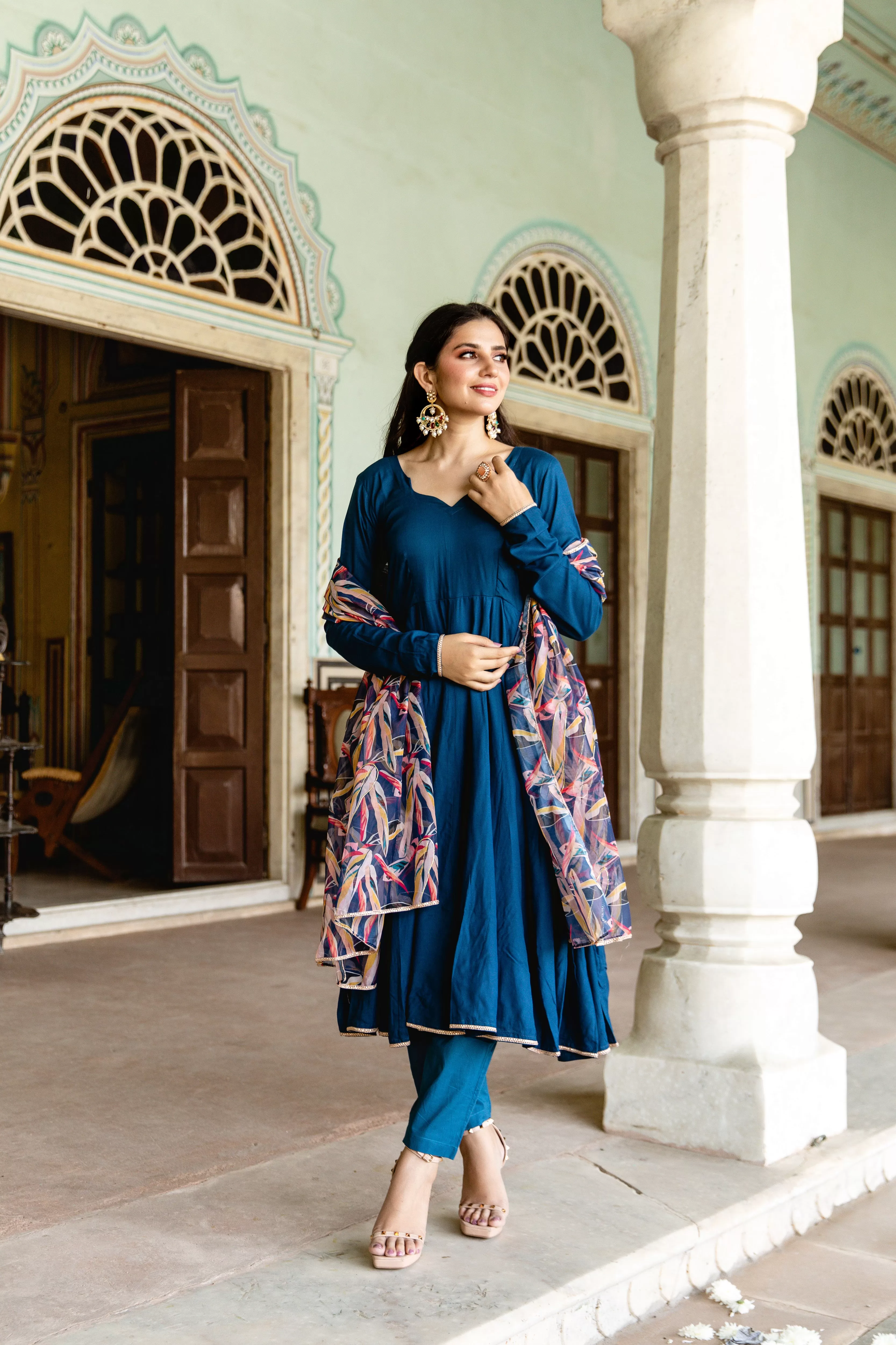 Iris Anarkali Suit set